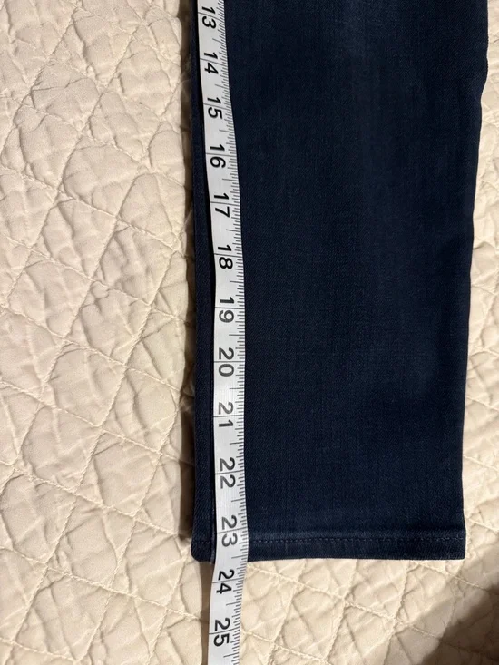 GAP Navy Skinny Stretch Jeans 12S - Picture 6 of 7
